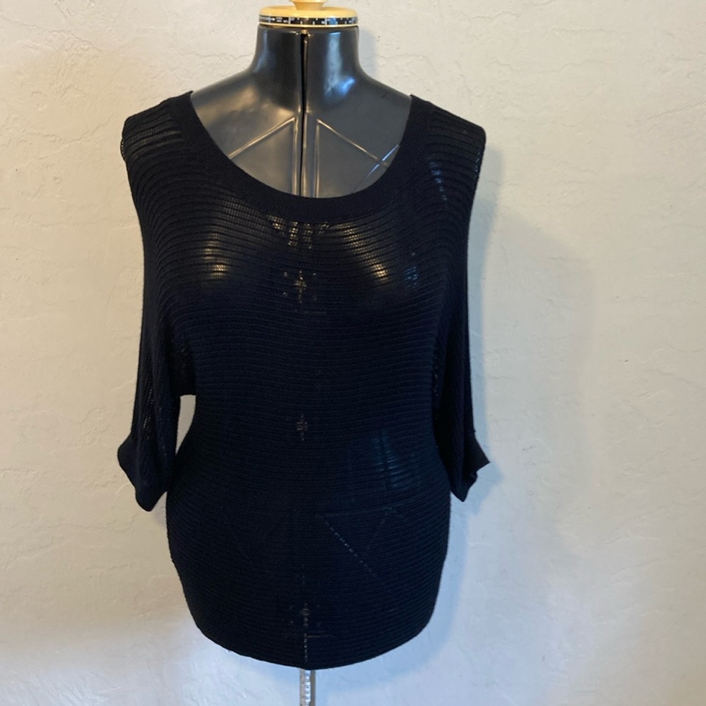 Express Black Relaxed Sweater